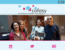Tablet Screenshot of cofasy.be